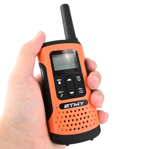 Dual PTT Radio UHF 400-480MHZ Analog handheld <b>walkie</b> <b>talkie</b> long distance Channel Scanning multi color to choose ETMY ET-T8 - Product Image 2