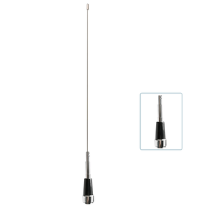 เสาอากาศวิทยุติดรถยนต์ VHF 136-174MHz แบบเหล็กกล้า ทนทาน พร้อมขั้วต่อ PL259 - Product Image 1