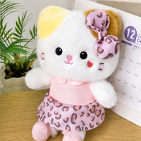 Hot verkopende gepersonaliseerde decoratie kindercadeau zacht modieus comfortabel cartoon klauwautomaat pop 8 inch pluche speelgoed