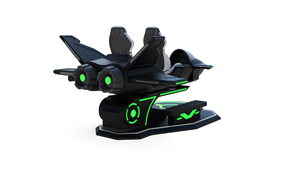 เครื่องเล่นเกมยิงปืนเสมือนจริงในร่ม Jiayi VR ศูนย์เกมอาร์เคดจำลองสถานการณ์ พร้อมอุปกรณ์เครื่องเล่นเกมยิงปืนบิน VR - Product Image 3