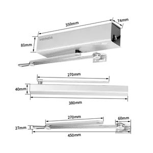 Ouvreur automatique de porte d'oscillation de la coquille 120kg d'acier inoxydable d'usine de la Chine pour différents types de portes