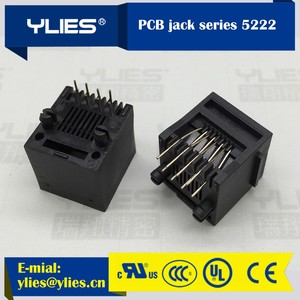 Модульный коннектор Cat6 RJ45, экранированный, 8P8C, с позолоченными контактами 50u, для патч-кабелей Ethernet, систем видеонаблюдения и сетей центров обработки данных - Product Image 4