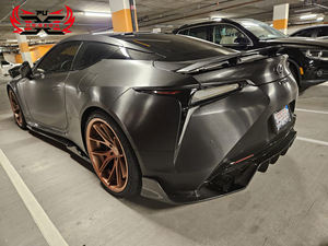 Gran oferta, Kit de cuerpo de difusor trasero de estilo artístico de parachoques trasero de fibra de carbono, accesorios de coche, Kit aerodinámico para <span class=keywords><strong>Lexus</strong></span> LC500 <span class=keywords><strong>LC500H</strong></span> - Product Image 3