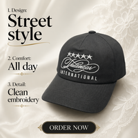 Casquette de baseball personnalisée en gros avec logo, 5 panneaux, visière pré-courbée, douce et confortable pour un usage quotidien