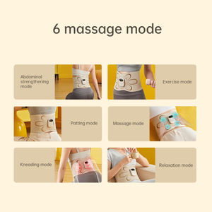 Ceinture de massage vibrante pour entraîneur de taille du corps, masseur de ventre électrique intelligent avec fonction chauffante pour la perte de poids et la combustion des graisses - Product Image 5