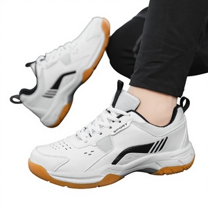 Zapatillas de bádminton transfronterizas New Nine Thousand Eighty-eight para hombre y mujer, antideslizantes, transpirables, amortiguadoras, resistentes al desgaste, de malla. - Product Image 1
