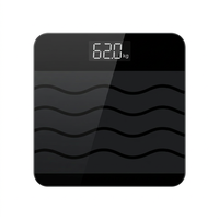 Balance connectée Bluetooth de haute précision pour la graisse corporelle, rechargeable, avec synchronisation via application, précision 50g, vente en gros OEM