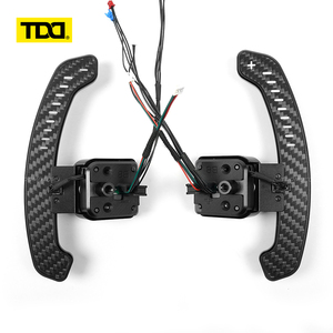 Levas de cambio magnéticas de fibra de carbono TDD LED para Seat Leon Cupra Formentor Leon ST, levas de cambio para volante - Product Image 1