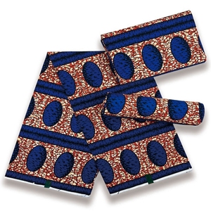 Ingrosso tessuto leggero africano in cera Batik fantasia Ankara stampa a cera per camicie tende per ragazzi e ragazze - Product Image 4