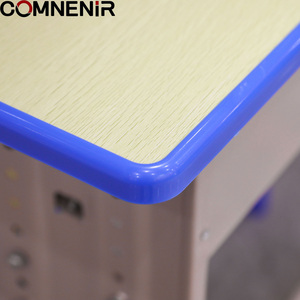 Set Scrivania e Sedia per Studenti Personalizzabile, Arredo Scolastico Regolabile per Scuola Primaria in Metallo - Product Image 6