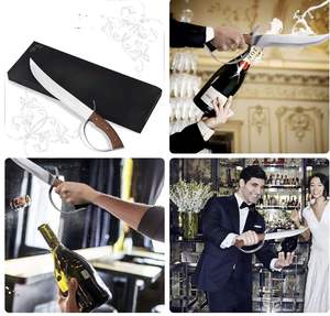 Ouvre-bouteille de vin en acier inoxydable avec manche en bois classique durable de haute qualité artisanal - Product Image 5