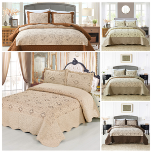 Edredón Bordado de Varios Estilos con Hermoso Diseño, Cubrecama para Juego de Cama, Edredón Cómodo con Funda de Almohada - Product Image 6