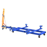 Machine de redressage de carrosserie automobile d'usine, banc de redressage de voiture en métal facile à utiliser avec outils de réparation des bosses