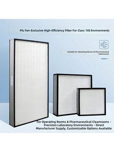 Youjiayi Y-29384 FFU Filtro de PTFE de Alta Eficiencia para Quirófano Grado 100 H13/H14 Purificador de Aire sin Paneles - Product Image 1