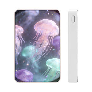 Wholesale Products 10000mAh <b>Wireless</b> Power Bank With Digital Display and Cables 20W Fast Charging Glitter <b>Powerbank</b> for Gifts - Product Image 1