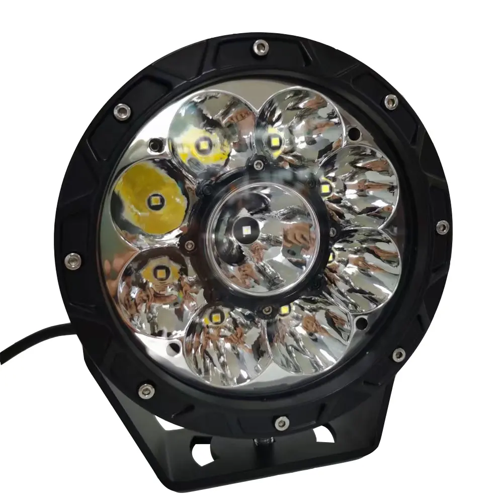 Foco de luz led para exteriores, 7 pulgadas, 12V, 9-32V DC