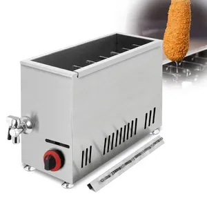 Cheese Hot Dogs Sticks Machine Hot dog machine corn dog gas deep fryer machine