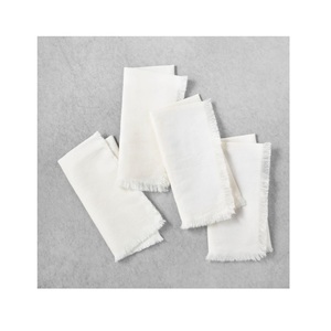 Serviettes de mariage en coton biologique, vente en gros, chinois, GOTS, certifié, 100% - Product Image 4