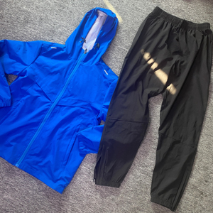 Chaqueta ligera para correr de <span class=keywords><strong>verano</strong></span> para <span class=keywords><strong>hombre</strong></span>, cortavientos reflectante impermeable 2025 para entrenamiento deportivo, cortavientos de estilo - Product Image 4