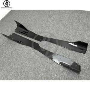 Faldones Laterales Traseros de Fibra de Carbono Seca con Acabado Brillante Estilo R, Envasados al Vacío, para McLaren 720S 2015-2018, Kit de Carrocería Preciso - Product Image 5
