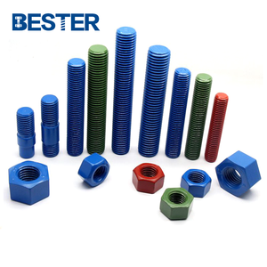 สลักเกลียวสำหรับ B7 A193เกรด10.9 B8 B8M เคลือบด้วย PTFE ทำจากสเตนเลสสตีลคาร์บอนเหล็กมีความแข็งแรงสูง - Product Image 2