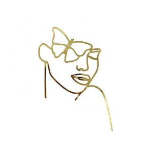 Nueva Decoración <span class=keywords><strong>de</strong></span> Pastel Estilo Ins, Adorno <span class=keywords><strong>de</strong></span> Acrílico con Rostro <span class=keywords><strong>de</strong></span> Mujer, Decoración <span class=keywords><strong>para</strong></span> <span class=keywords><strong>Pasteles</strong></span> al por Mayor - Product Image 4