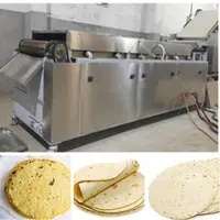Kommerzielle Roti Chapati Mehl Tortilla Maker Herstellungs maschine Pita Brot maschine