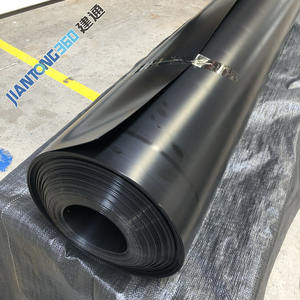 Лидер продаж, прочная геомембранная прокладка из полиэтилена LDPE HDPE с гладкой поверхностью для захоронения соляного пруда и пруда с кристаллизацией - Product Image 3