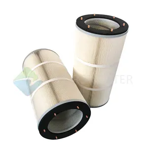 Cartuccia di filtri per polvere pieghettati aria per Silo di cemento industriale