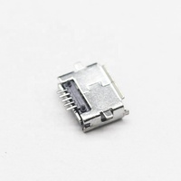 마이크로 USB 암 커넥터 높이 5.5mm 5핀 SMT 타입 B 암 수리용 USB 마이크로 휴대폰 충전 잭 마이크로 USB 커넥터
