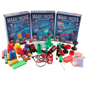 35Pcs giocattoli scientifici per bambini principianti bacchette per spettacoli magici <span class=keywords><strong>giochi</strong></span> Prop giocattoli <span class=keywords><strong>trucchi</strong></span> magici - Product Image 3