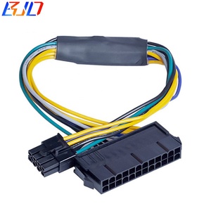 ATX 24 Broches à 8Pin Carte Mère <span class=keywords><strong>Adaptateur</strong></span> <span class=keywords><strong>secteur</strong></span> Câble Compatible avec <span class=keywords><strong>DELL</strong></span> Optiplex 3046 3620 3020 7020 9020 T1700 - Product Image 1