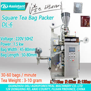 เครื่องบรรจุ DL-LSDP-XBW ขนาดเล็กสำหรับอาหารสำหรับชาและ epices ถุงปิดผนึกและบรรจุพลาสติกและกระดาษ - Product Image 6