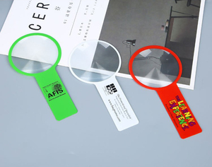 Lupa de lectura de mano <span class=keywords><strong>Fresnel</strong></span> de PVC a precio de fábrica, cualquier forma puede ser personalizable - Product Image 6