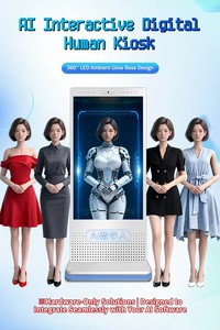 32 Zoll KI-Mensch-Bildschirm KI-Kundenservice-Kiosk Digitale Beschilderung und Displays Werbung Interaktiver Display-Kiosk Hardware - Product Image 3