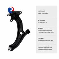 Bras de suspension inférieur avant droit BOJIAN, pièce de rechange OEM 51350-TG5-C01 pour Honda City Jazz Fit Insight GM GE GG 2008-2014