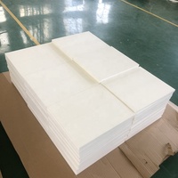 Feuille/Planche/Plaque en PTFE blanc pur personnalisable, épaisseur 5-100 mm, feuille de PTFE moulée par compression avec certification MSDS