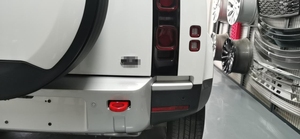 Ganchos de remolque de coche, gancho de remolque receptor de enganche de parachoques trasero rojo/negro para Land Rover <span class=keywords><strong>Defender</strong></span> - Product Image 5