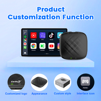 Kit Carlink Smart Ai Car Tv Box Chip 6115 8G 128Gb hasta 512Gb Multimedia Ai Carplay Adaptador Inalámbrico Car Play Dongle para Apple