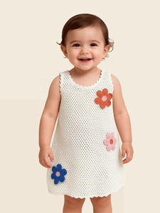 Nuevo Diseño 2026 Gooday, Vestido de Punto Ecológico para Niños, Modelo GDS2 con Mangas de Crochet para las Cuatro Estaciones, Accesorios - Product Image 6