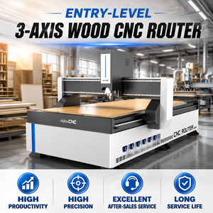 Máquina Router CNC Alpha 1325 de 3 Ejes con Husillo Único para Madera, MDF, Acrílico, Aluminio, Control Syntec, Motor Opcional, Producción de Muebles - Product Image 2