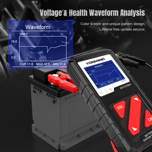 <strong>2026</strong> KONNWEI KW710 Professional <strong>Car</strong> Battery <strong>Tester</strong> 6V 12V 24V Battery Load <strong>Tester</strong> Charging Diagnostic Tool With Enhanced Clip - Product Image 4