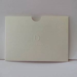 Custom Logo Red Stamp White Paper Business <b>Envelope</b> for Card Packaging - Product Image 4