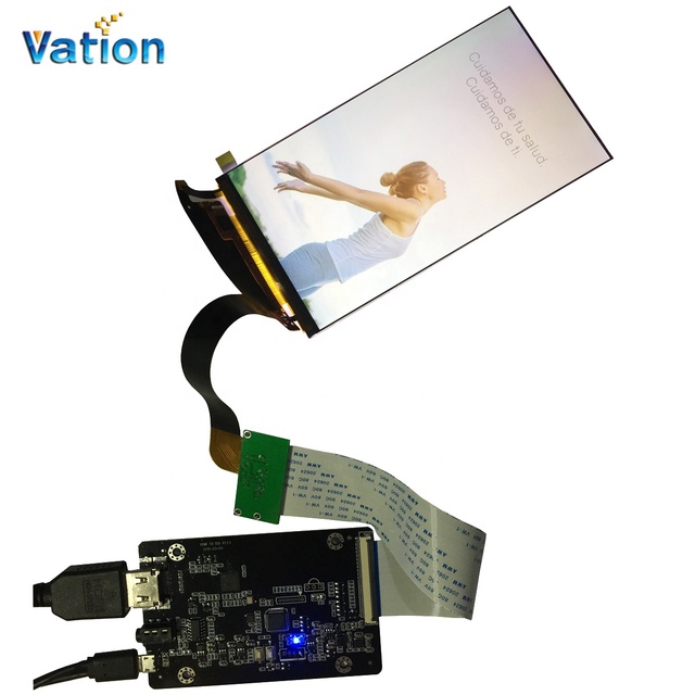 1080x1920 FHD IPS 6 inch capacitive Touch LCD display Raspberry Pi HDMI-input display compatible with PC/Laptop/Raspberry Pi 3/4