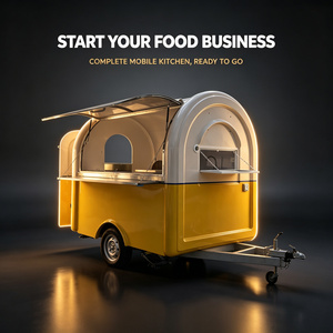 Nouvelle remorque de vente de hot-dogs, camion de restauration mobile, bar de concession, fourgon de restauration pour glaces et burgers - Product Image 3