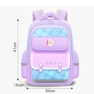 Mochila Escolar Unisex con Logotipo Personalizado, Material Oxford Impermeable, Cremallera, MOQ Bajo, Portador de Libros para Niñas y Niños, Diseñado para Estudiantes de 1 a 6 Grados - Product Image 5