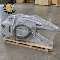 Cisaille à ferraille à lame trempée, rotation à 360 degrés, corps en acier haute résistance, cisaille de démolition de voitures 20-30 tonnes pour CAT
