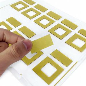 Factory Custom Die Cutting Shape Size Adhesive or No Adhesive Decorative Small PC Film PC Sheet for Electronic Accessories - Product Image 3