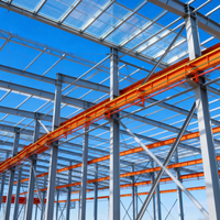 Entrepôt en structure métallique préfabriquée sur mesure à faible coût, conception moderne, bâtiment de stockage robuste en acier, usine