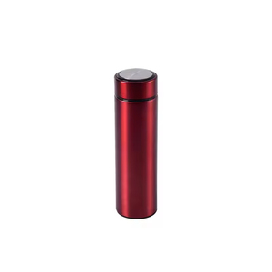 500ml Blue Matte Rubber Paint Stainless Steel Vacuum <b>Flask</b> Double Wall <b>Insulated</b> Water Bottle for Business Travel - Product Image 6